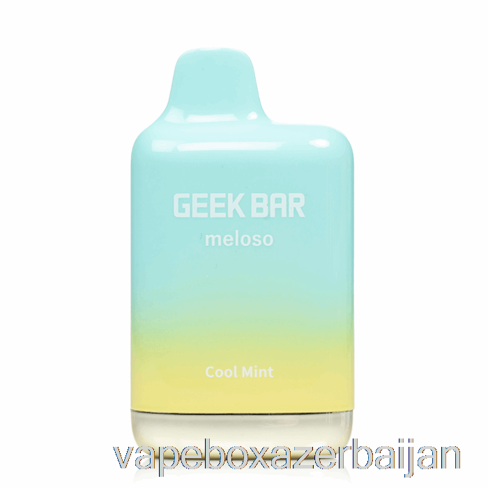 E-Juice Vape Geek Bar Meloso MAX 9000 Disposable Cool Mint